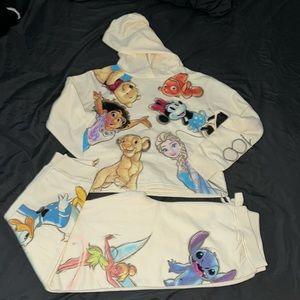Disney sweat suit 100years